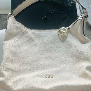 Michael Kors Cream Hobo Bag